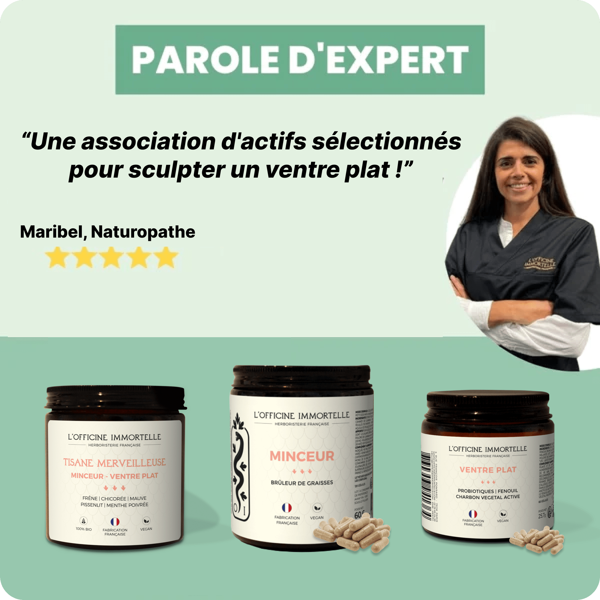 Objectif Ventre Plat Express 30 jours - Officine Immortelle