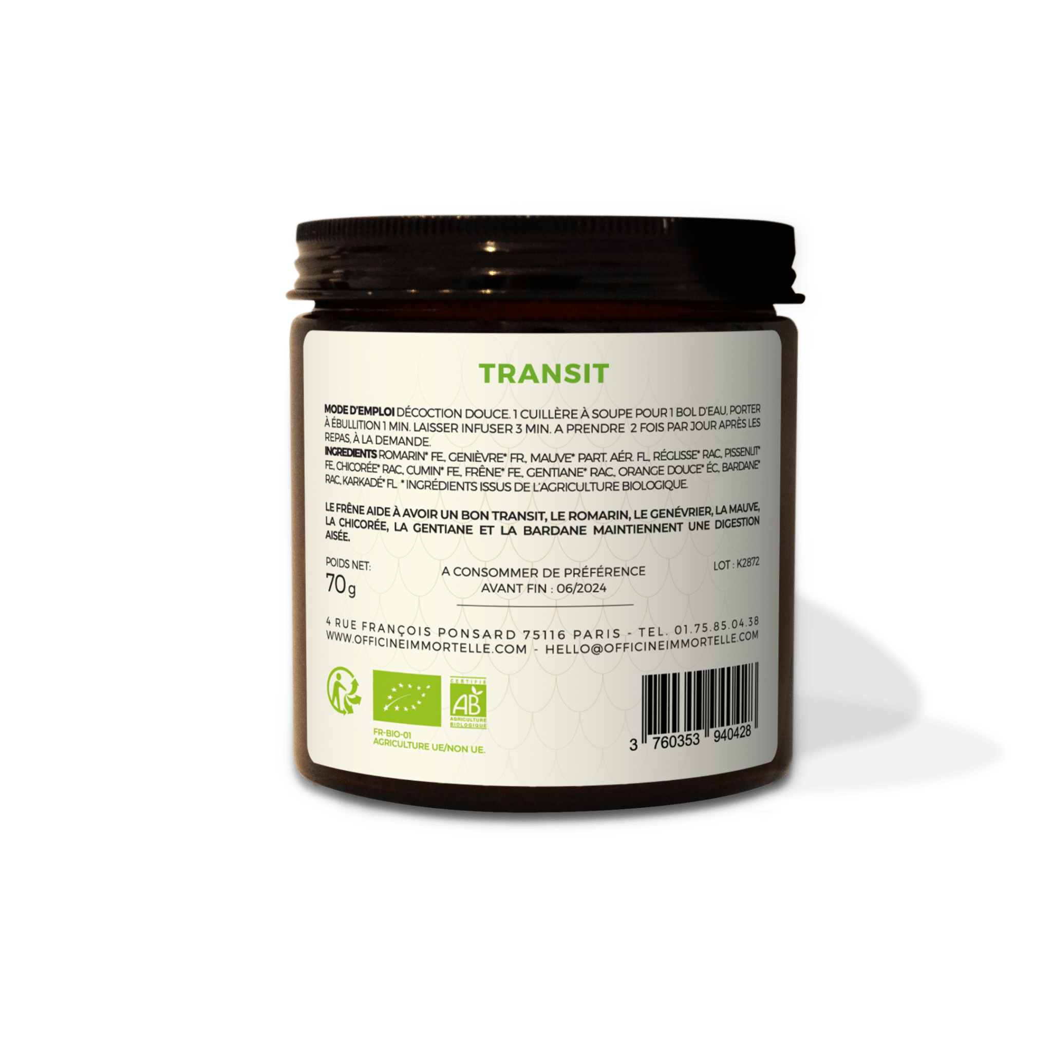 Tisane - Transit - Officine Immortelle