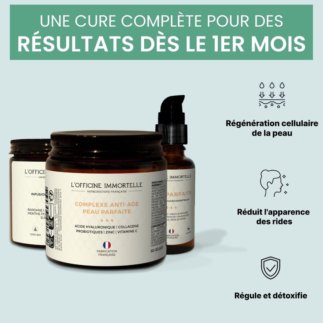 Cure Anti - age - Peau Parfaite - Officine Immortelle