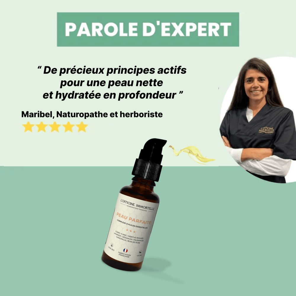 Huile de soin Peau Parfaite - Officine Immortelle