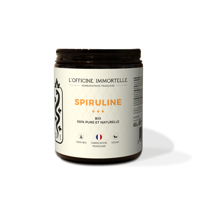 Spiruline Bio & Française - Officine Immortelle