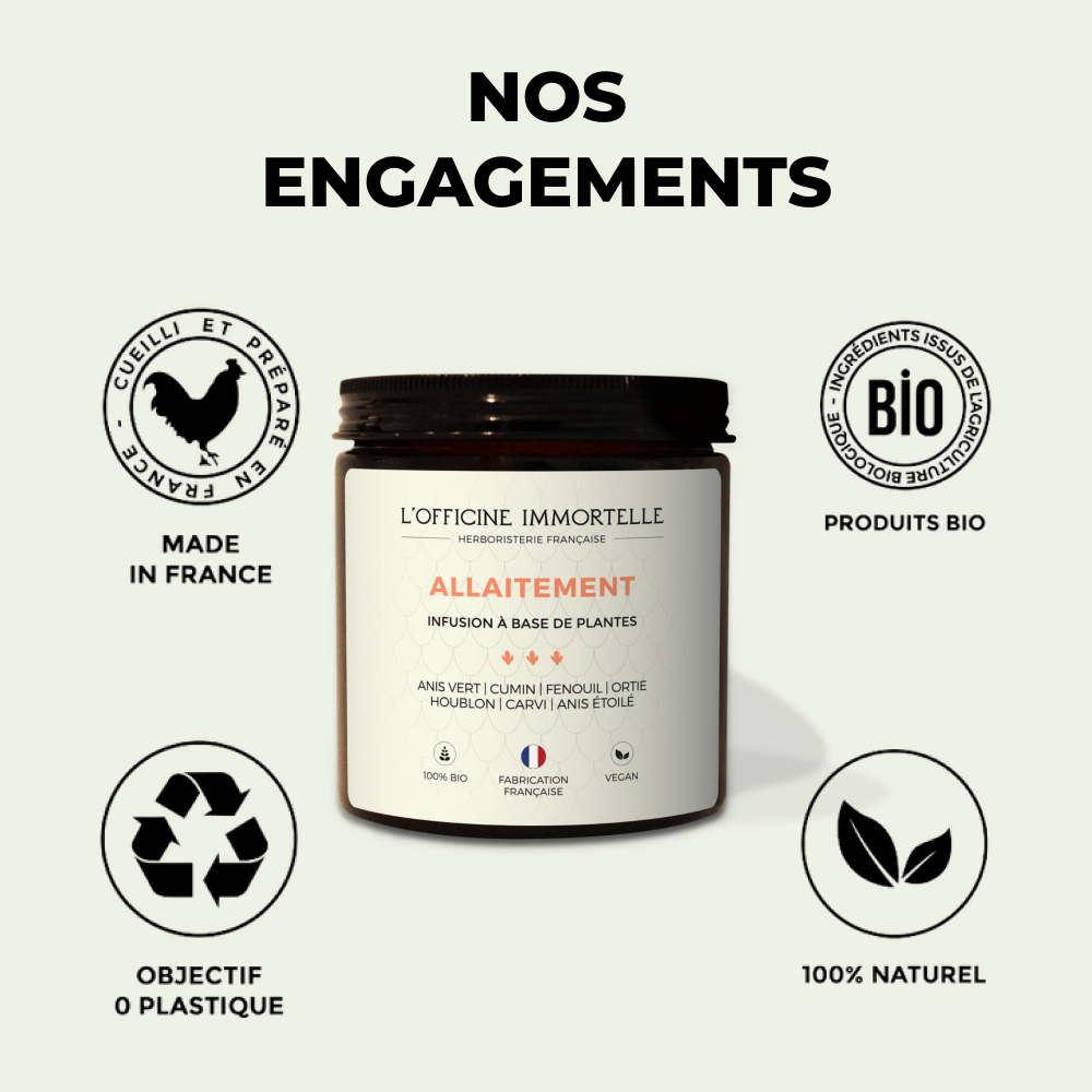 Tisane - Allaitement - Officine Immortelle