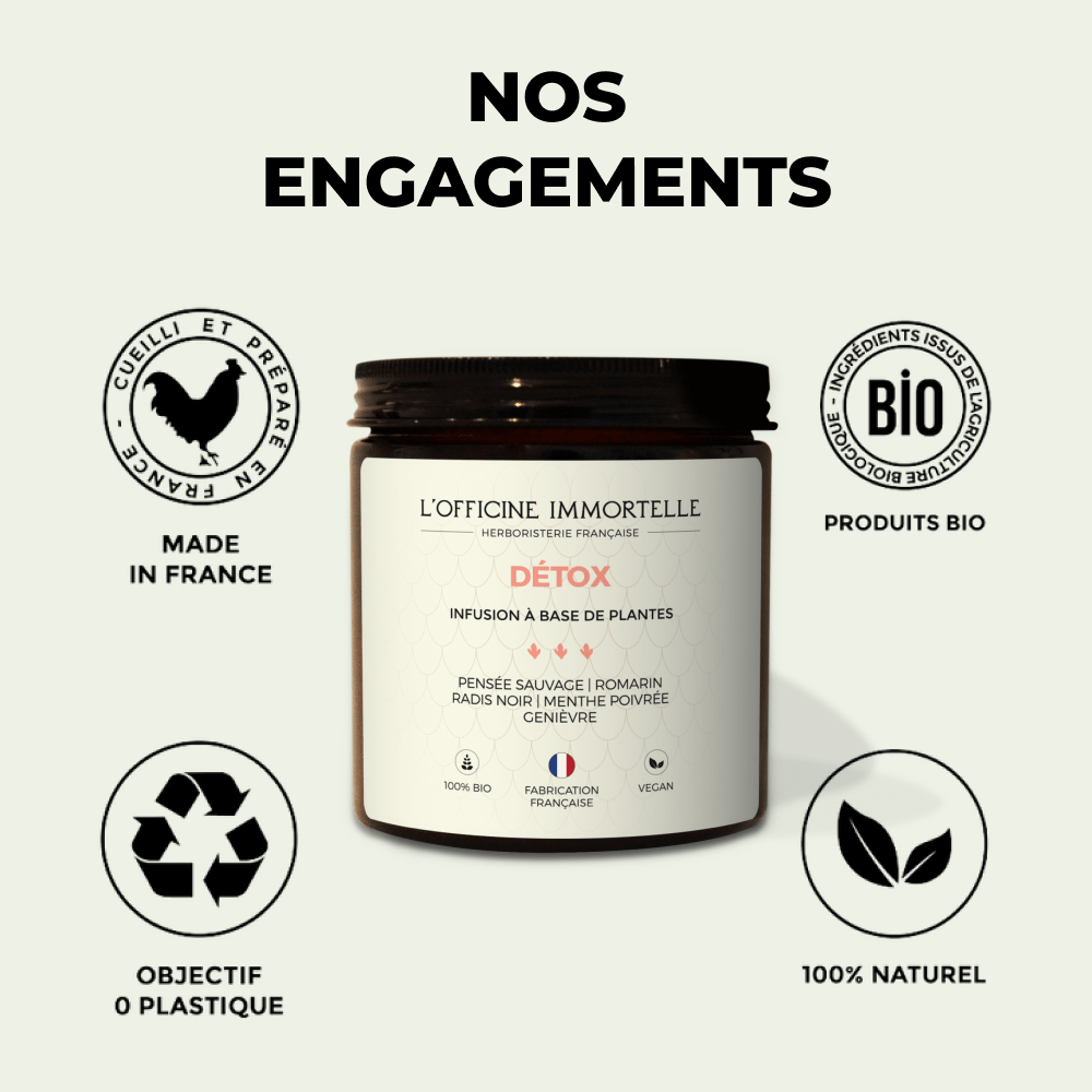 Tisane - Détox - Officine Immortelle