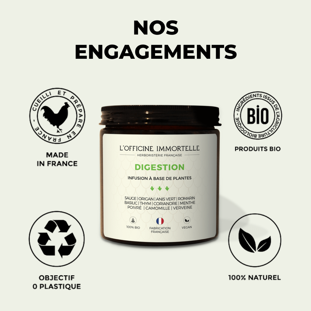 Tisane - Digestion - Officine Immortelle